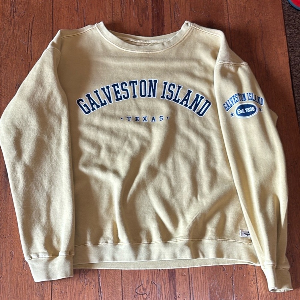 Galveston Island Women’s Yellow Sweater